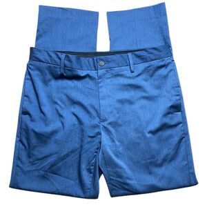 Van Heusen Men's Blue Dress Pants Slim Fit Flex Size 32 x 30